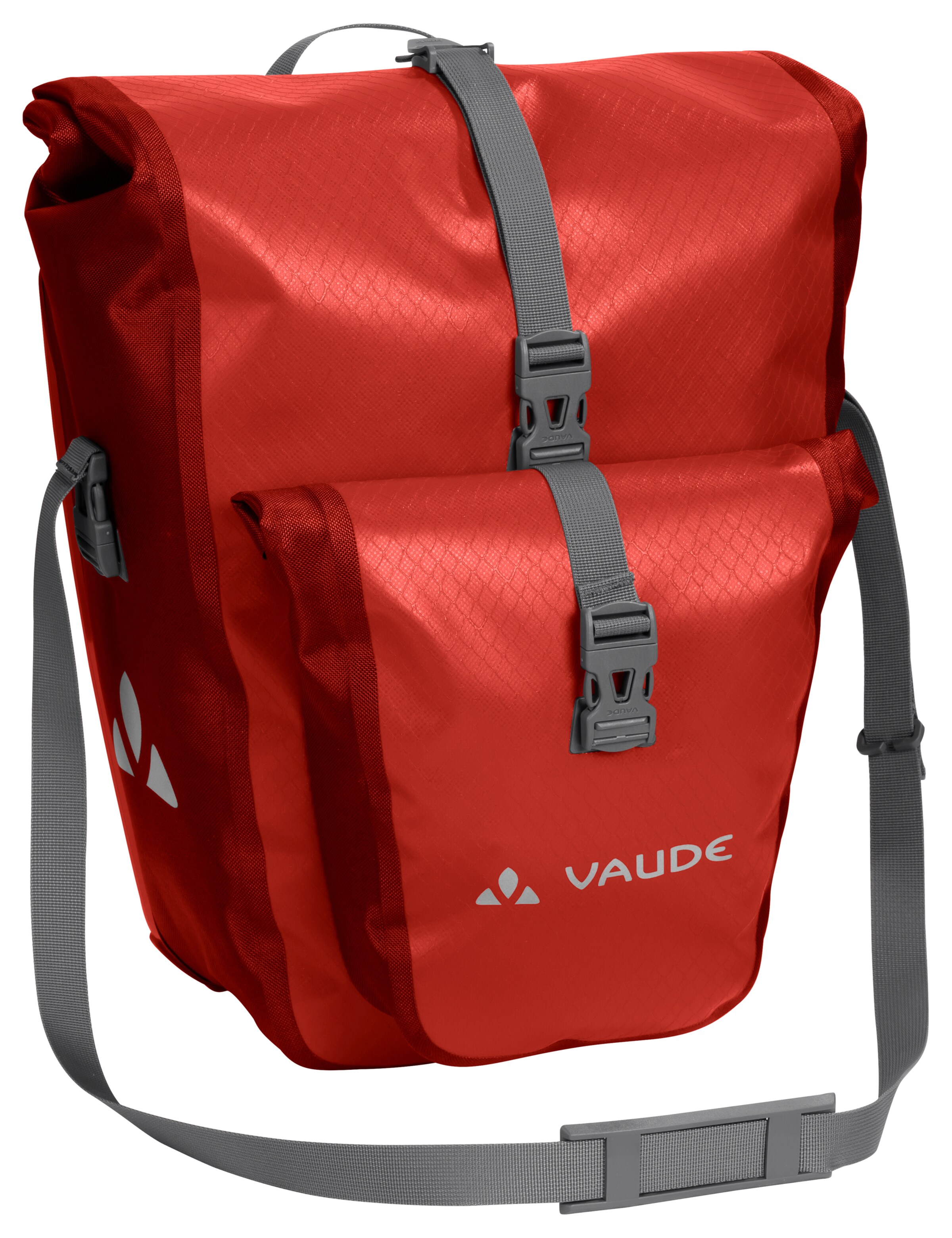VAUDE Fahrradtasche ' Aqua Back Plus Single ' in Grau: Vorderseite