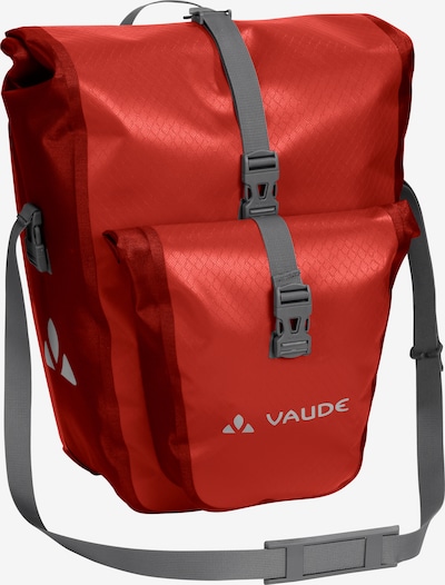 VAUDE Fahrradtasche ' Aqua Back Plus Single ' in grau / rot, Produktansicht