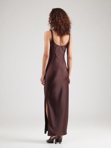 Samsøe Samsøe Večerna obleka 'SUNNA' | rjava barva