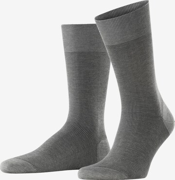FALKE Socken 'Fine Shadow' in Grau: Vorderseite