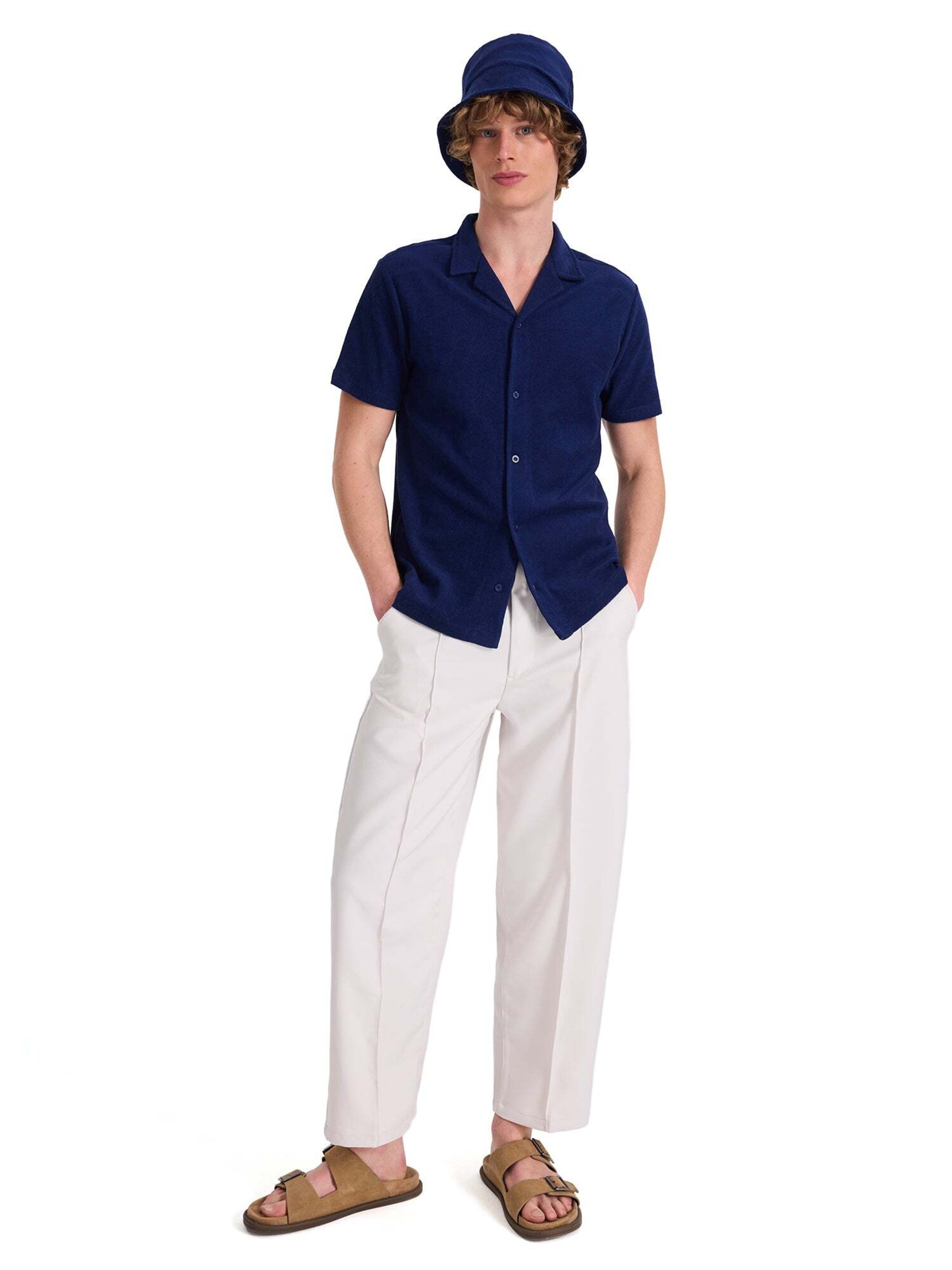 WESTMARK LONDON Regular fit Overhemd in Blauw