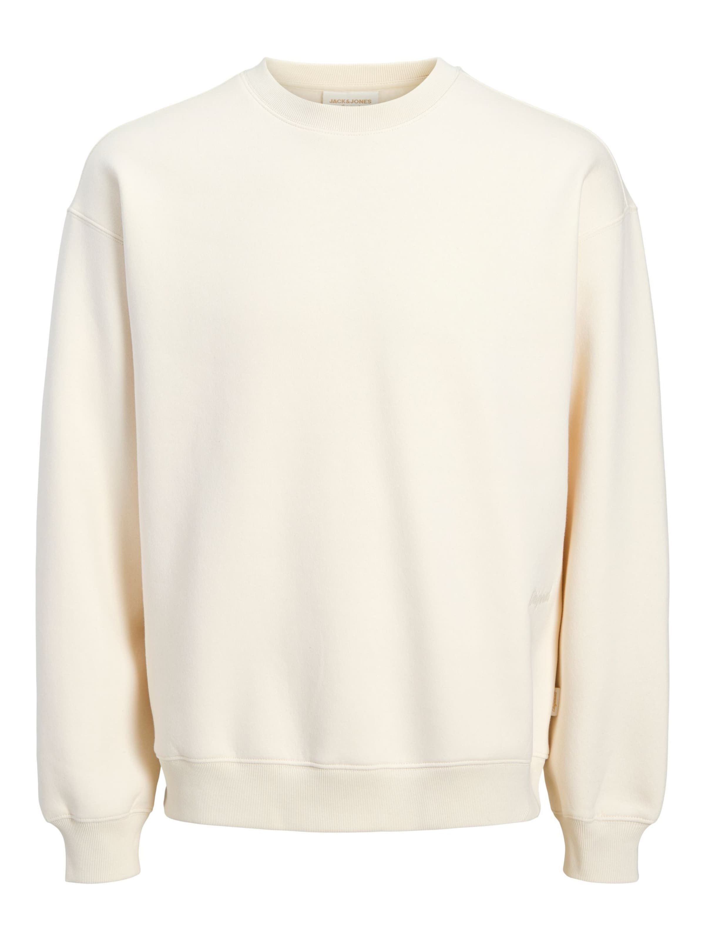 JACK & JONES - Sudadera en beige: frente