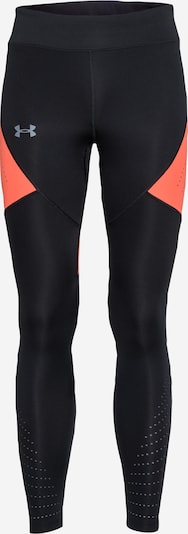 UNDER ARMOUR Sportbyxa 'Speedpocket' i grå / korall / svart, Produktvy