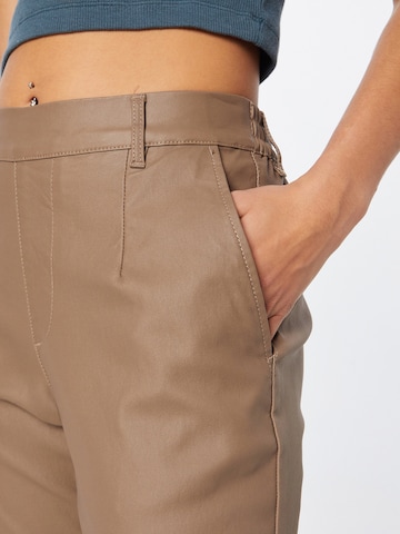 Slimfit Pantaloni 'BELLE LISA' di OBJECT in marrone