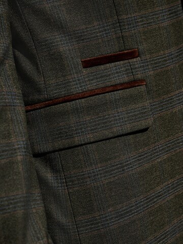 Next Slim Fit Sakko in Grün