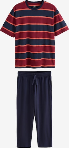 Next Pitkä pyjama värissä punainen: etupuoli