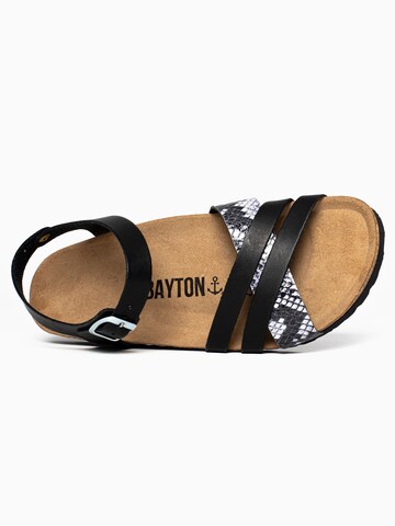 Bayton - Sandália 'Denia' em preto