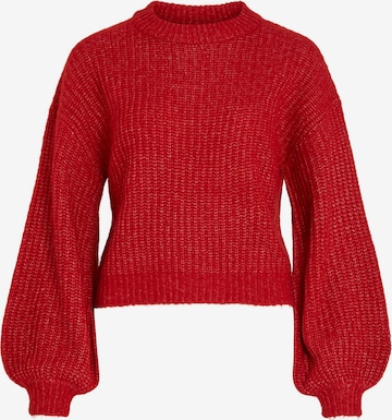 VILA Sweater 'FELO' in Red: front