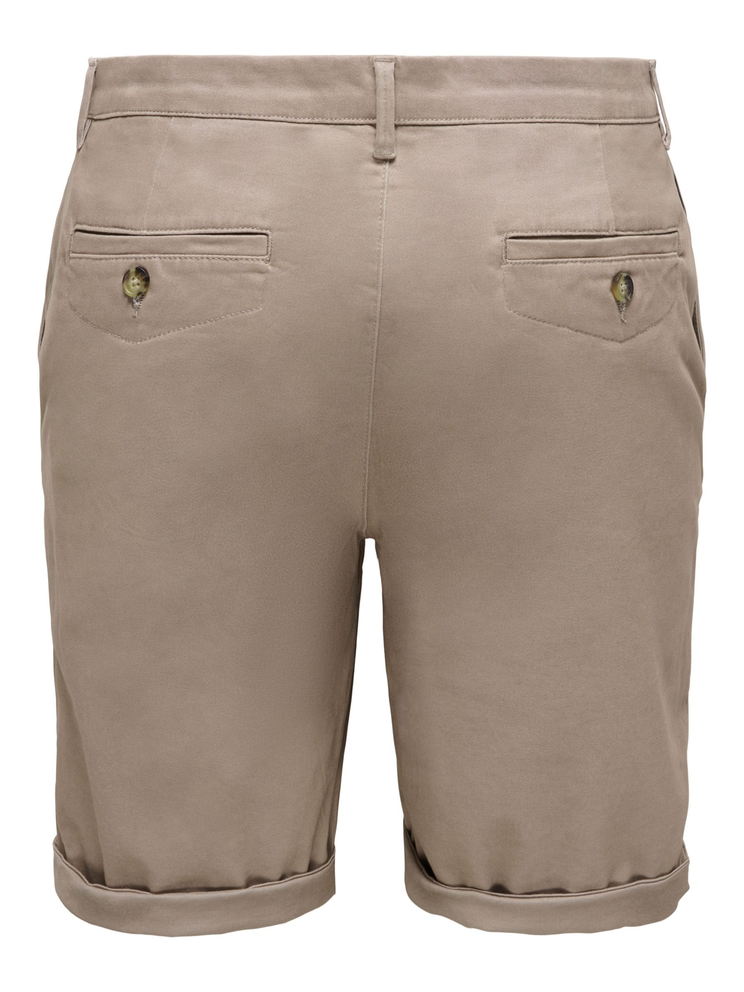 Only & Sons regular Bukser 'ONSSaul' i beige