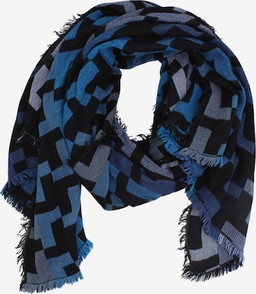 Leslii Scarf in Blue: front