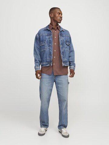 JACK & JONES Обычный Джинсы 'JJIEddie JJCarpenter' в Синий