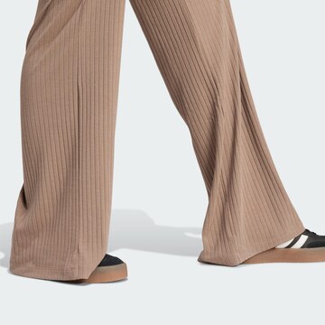 ADIDAS ORIGINALS Loose fit Pants ' Essentials' in Brown