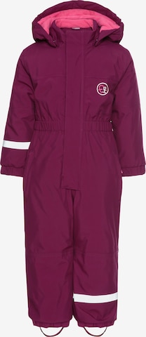 first instinct by killtec Athletic Suit in Purple: front