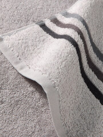 SCHIESSER Towel 'Skyline Color' in Grey