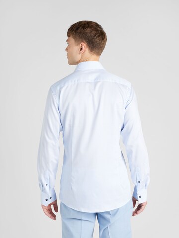 Bruun & Stengade - Ajuste estrecho Camisa 'Woodson' en azul