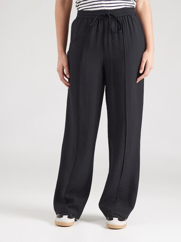 ABOUT YOU Wide Leg Hose 'Doro' in Schwarz: Vorderseite