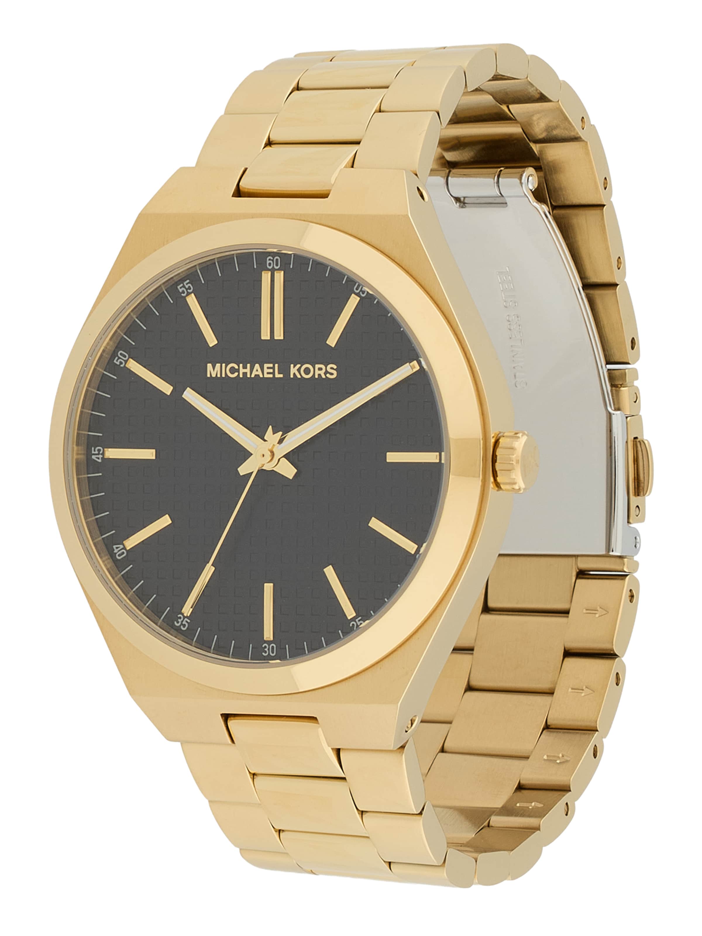 Michael Kors Αναλογικό ρολόι 'LENNOX' σε χρυσό: μπροστά