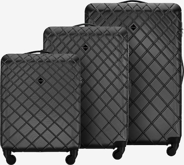 Wittchen Suitcase Set in Black: front