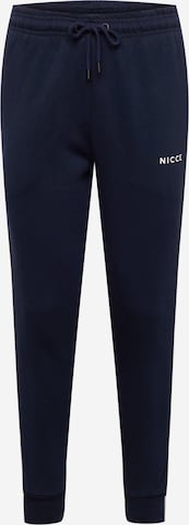 Nicce Pants in Blue: front