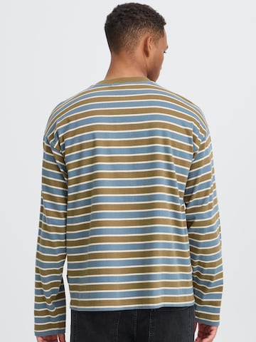 BLEND - Sudadera 'BHKhalid Striped' en azul