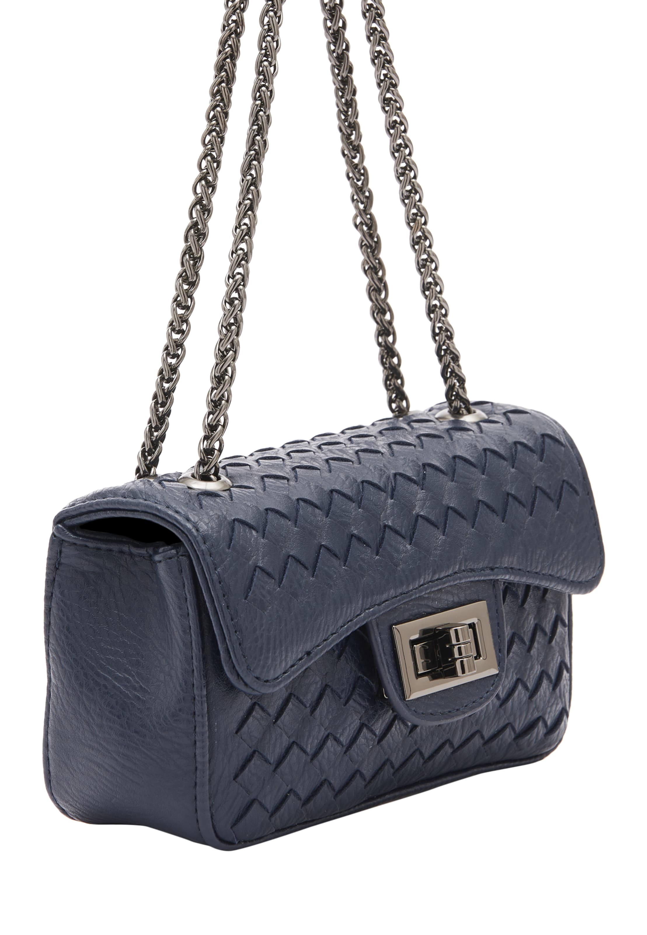 faina - Mala de ombro em azul