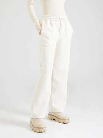 Dorothy Perkins Regular Broek in Beige: voorkant