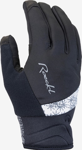 Roeckl Athletic Gloves 'Waldau' in Black: front