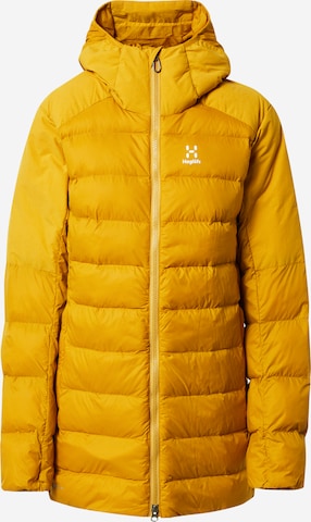 Haglöfs Outdoor Jacket 'Dala' in Yellow: front