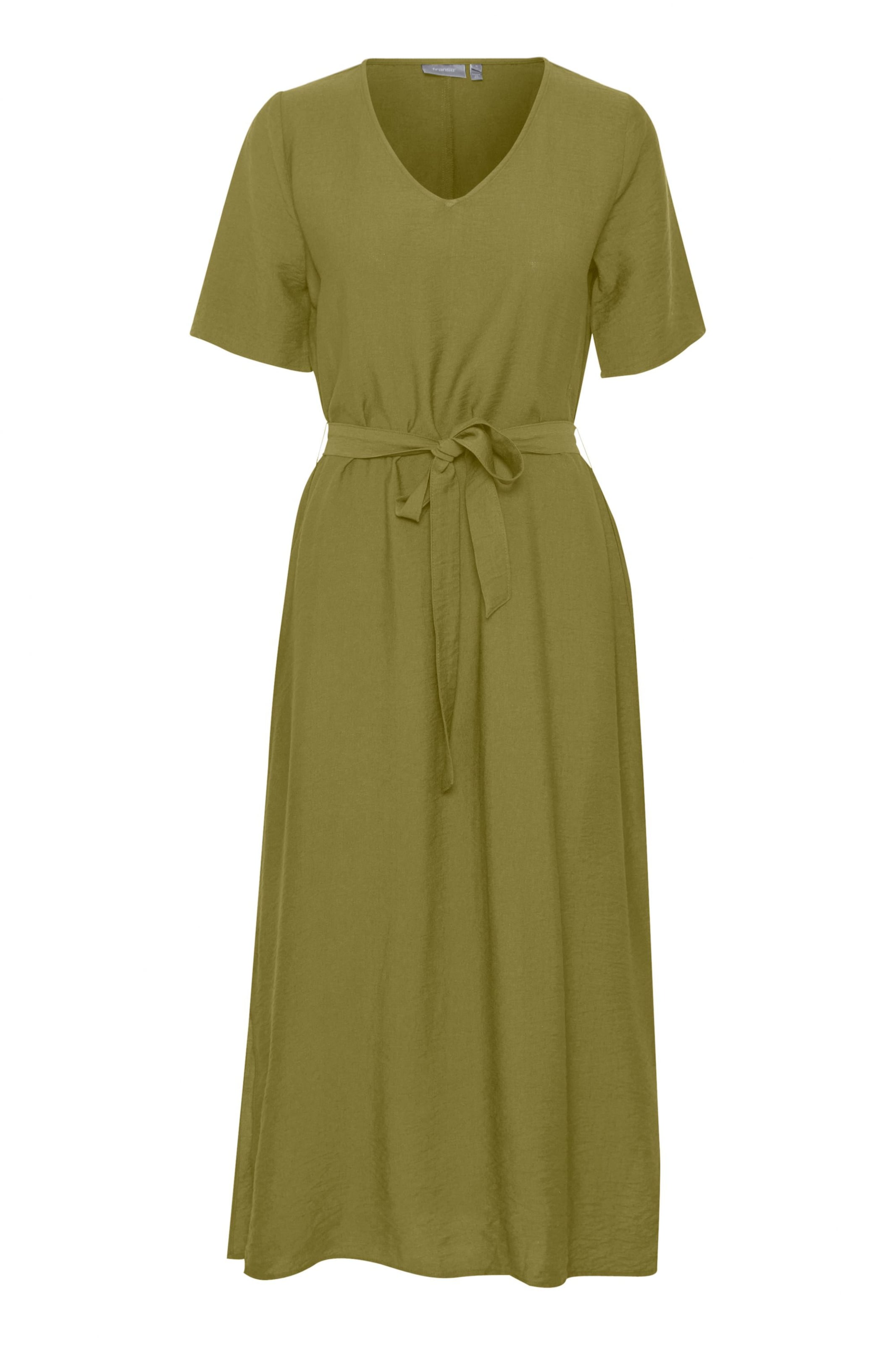 Robe d’été Fransa en vert : devant