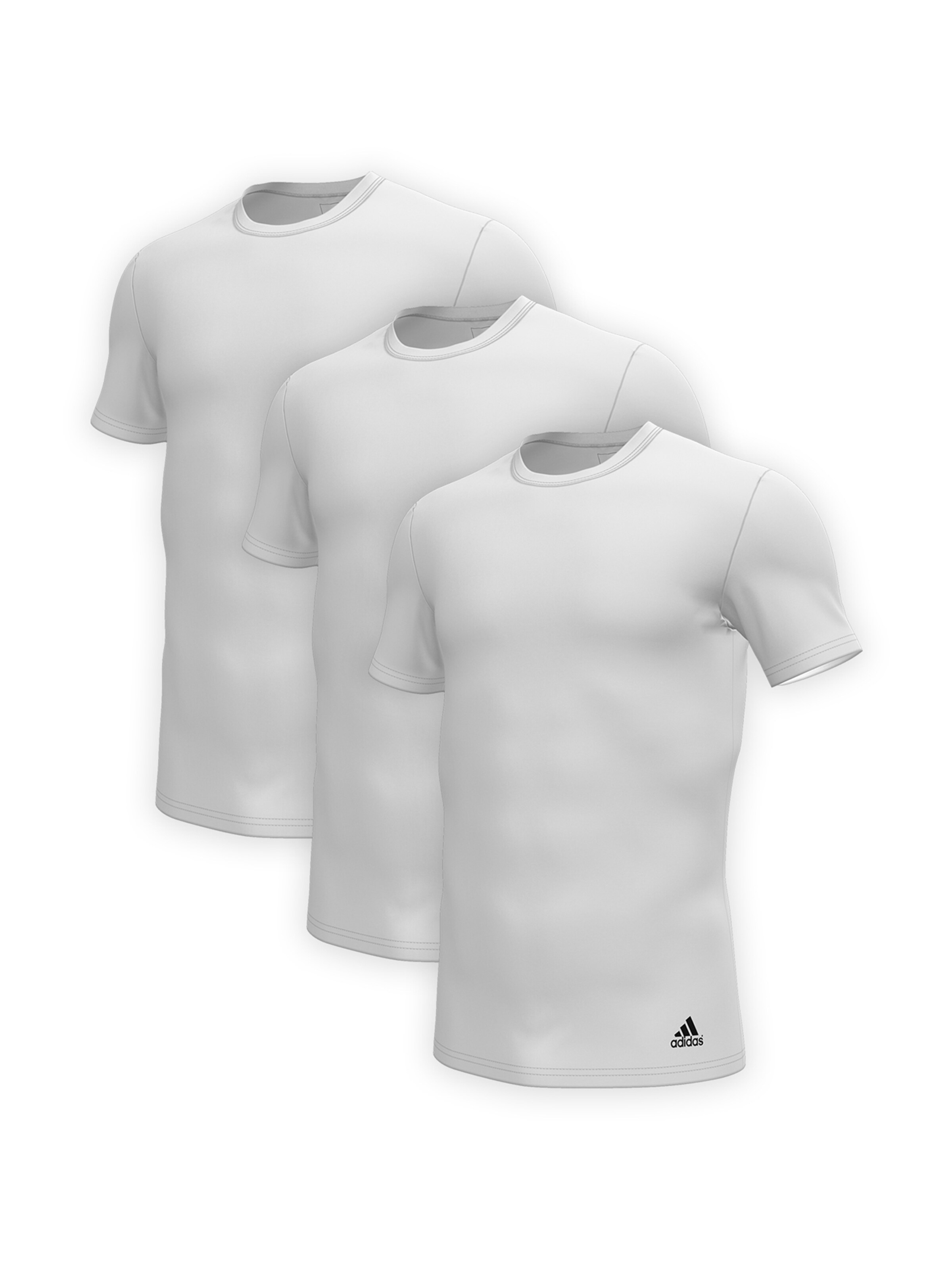 T-Shirt ADIDAS SPORTSWEAR en blanc : devant