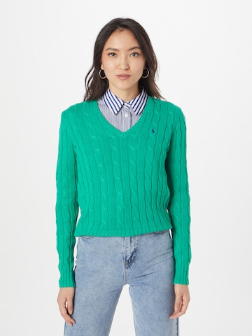 Polo Ralph Lauren - Pullover 'KIMBERLY' em verde: frente