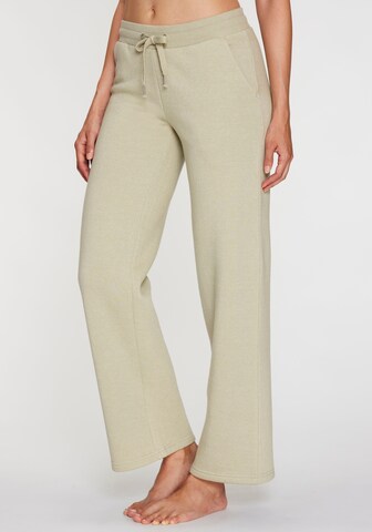 H.I.S Wide leg Pants in Green: front