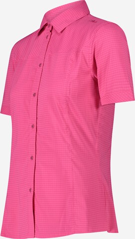CMP Athletic Button Up Shirt in Pink