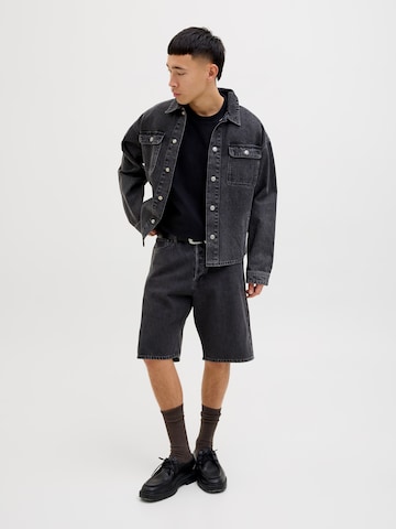 JACK & JONES Baggy Shorts in Schwarz
