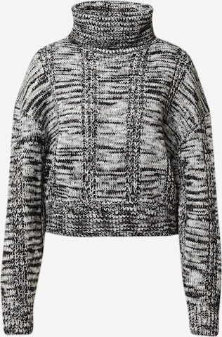 Pull-over QS en gris : devant