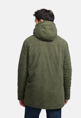 INDICODE JEANS Winterjas in Groen