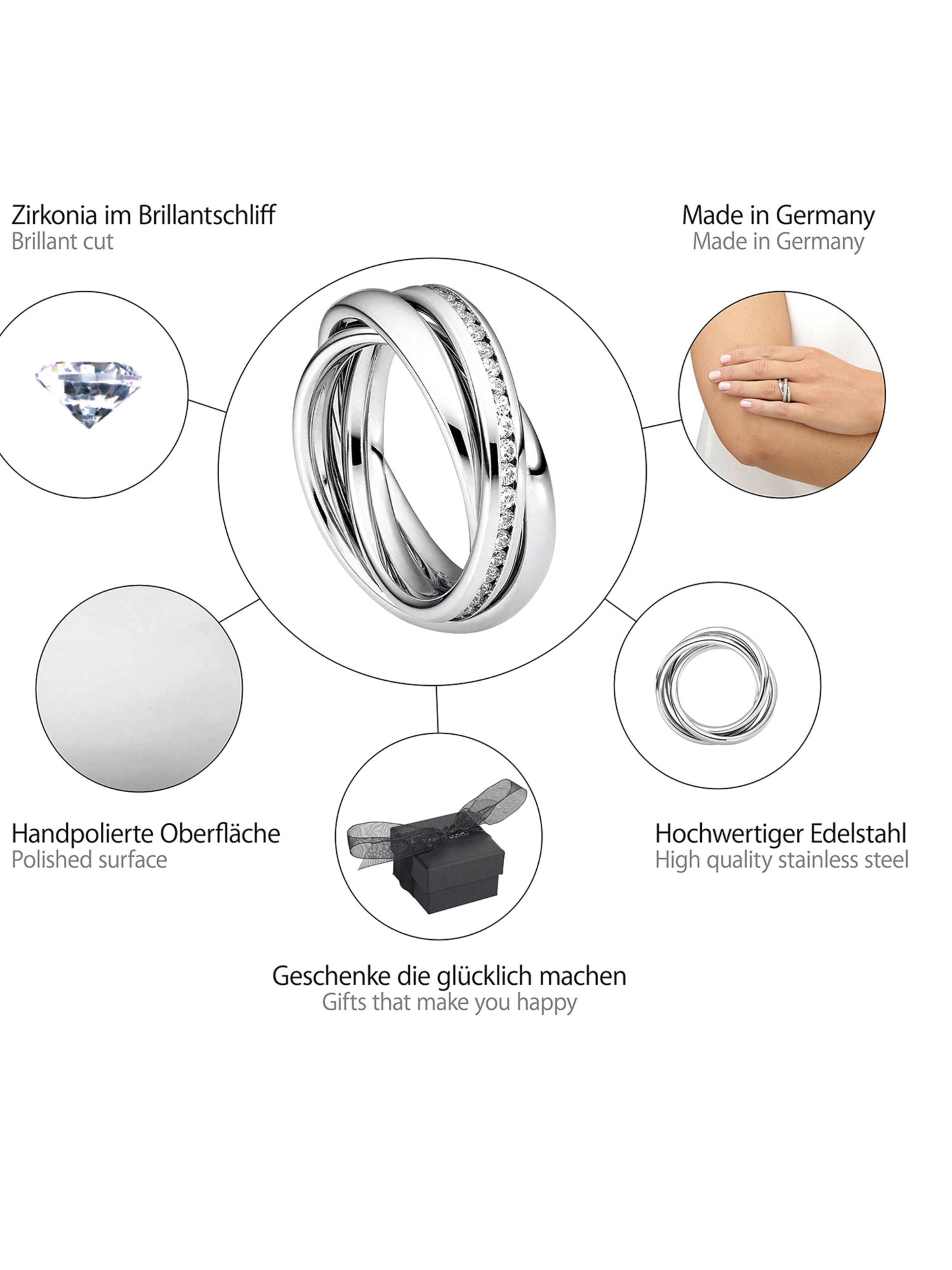 Heideman Damenring in Silber