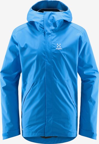 Haglöfs Outdoor jacket 'Stuga 3-in-1' in Blue: front