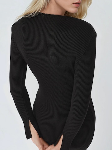 Robes en maille My fashion en noir