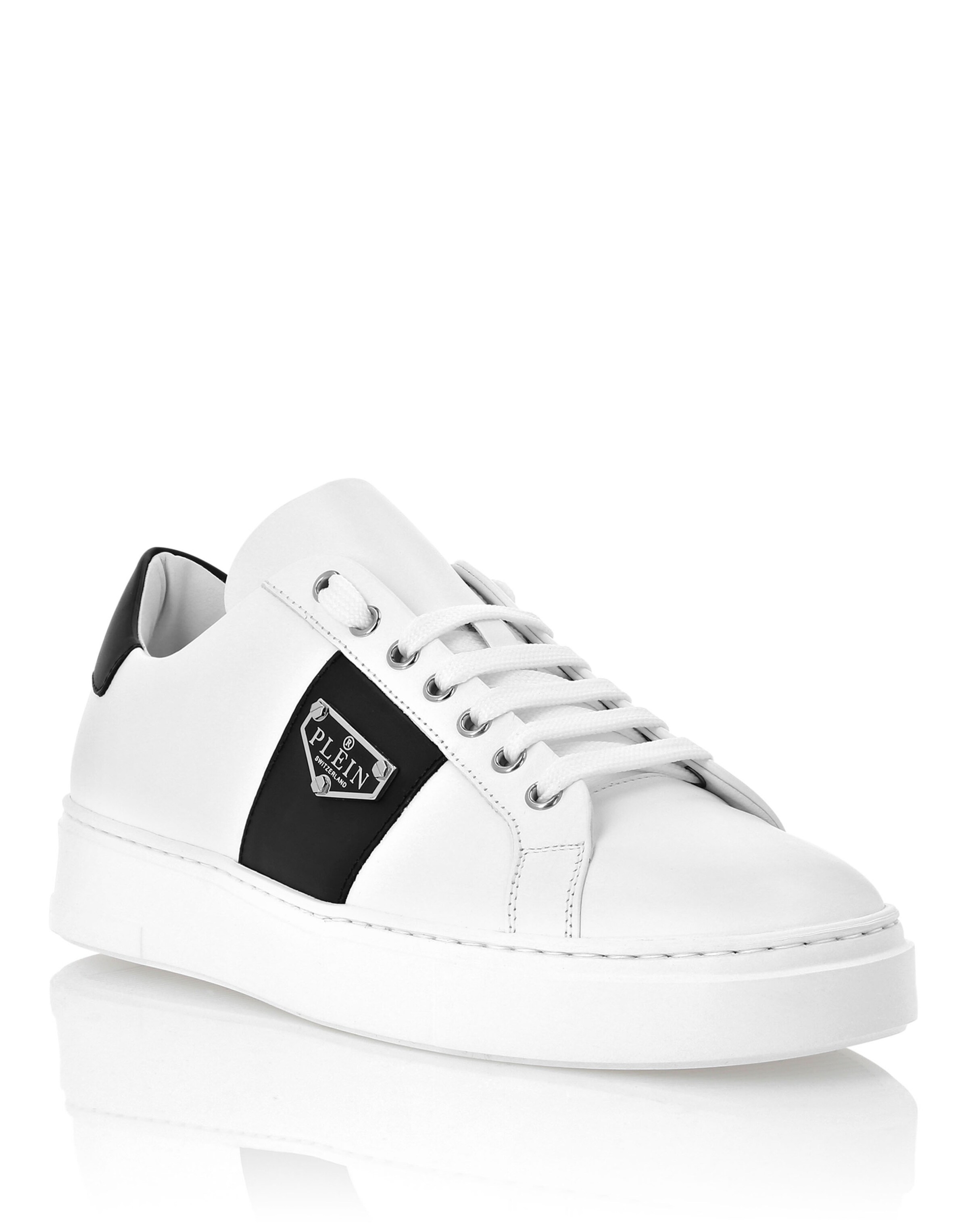 Philipp Plein - Sapatilhas baixas em branco