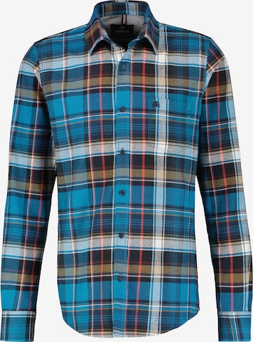 LERROS Button Up Shirt in Blue: front