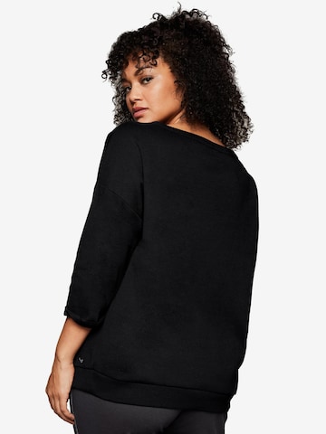 SHEEGO Sweatshirt in Schwarz