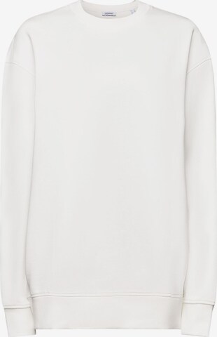 Sweat-shirt ESPRIT en blanc : devant