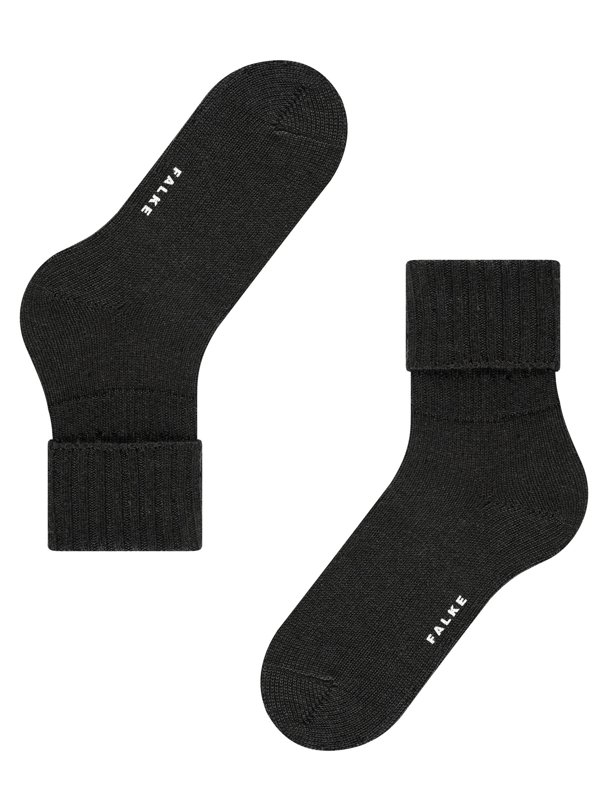 FALKE Socks 'Striggings Rib' in Black