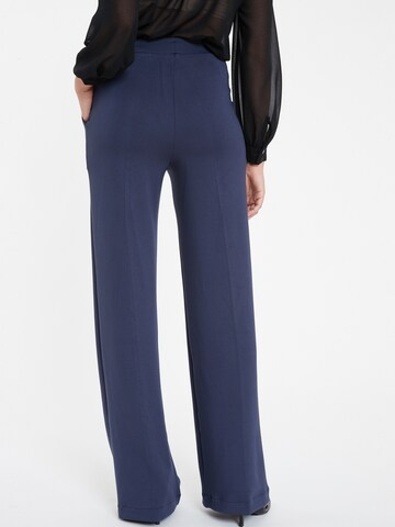 Ana Alcazar Regular Trousers 'Sefasi' in Blue