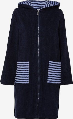 bonprix Bademantel in Blau: Vorderseite