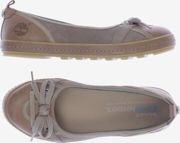 TIMBERLAND Flats & Loafers in 36,5 in Beige: front