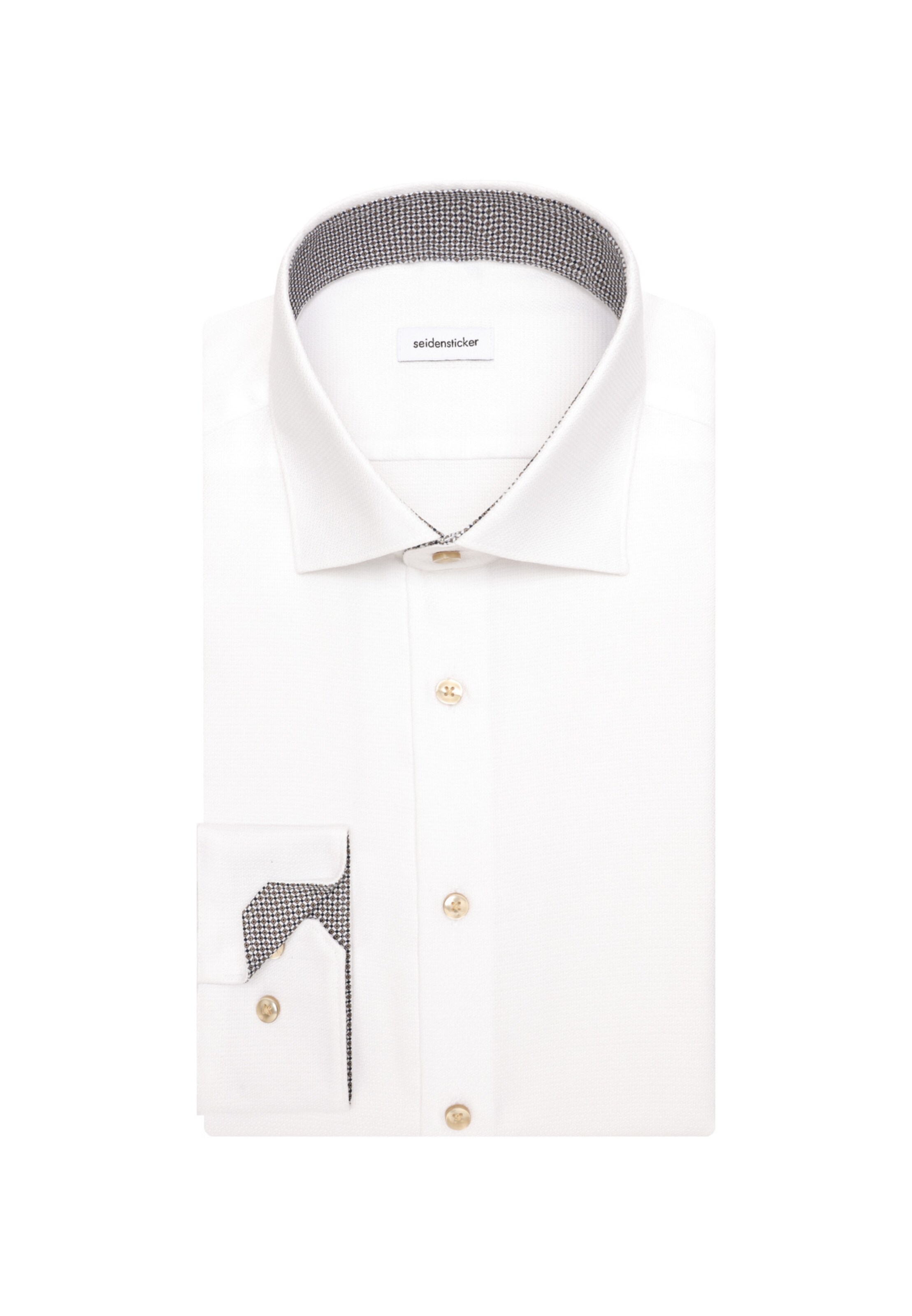 SEIDENSTICKER Slim fit Business shirt in White