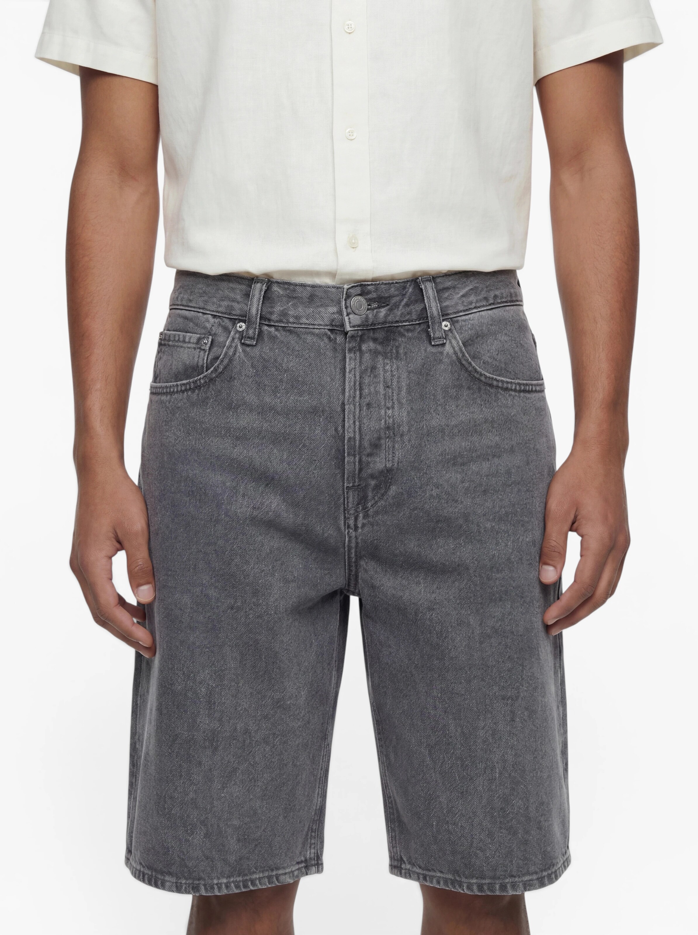 Only & Sons Wide leg Τζιν 'ONSremi' σε γκρι