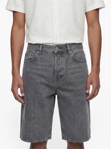 Only & Sons Wide Leg Shorts 'ONSremi' in Grau